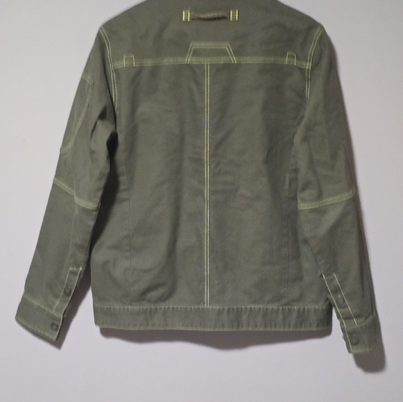 Prana Coat Mens Olive Green Carter Field Jacket Insulated Outdoor - Picture 7 of 7